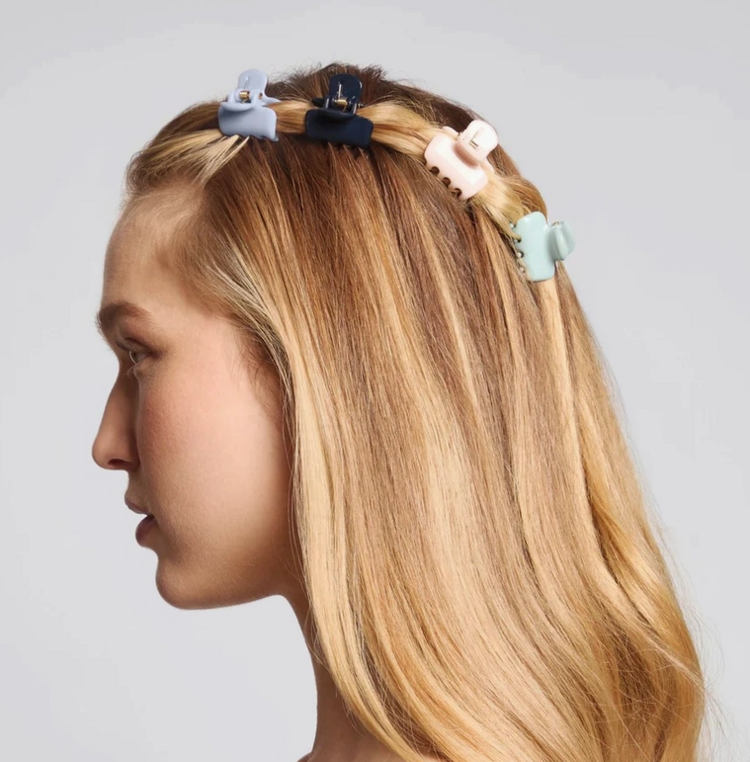 Kitsch Mini Cloud Clips  Blue