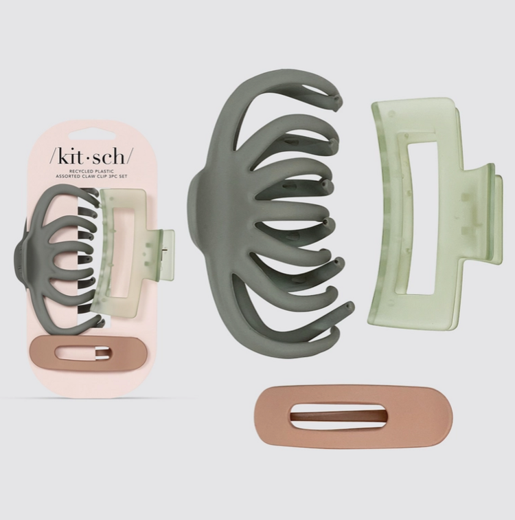 Kitsch 3pc Claw Set- Octo