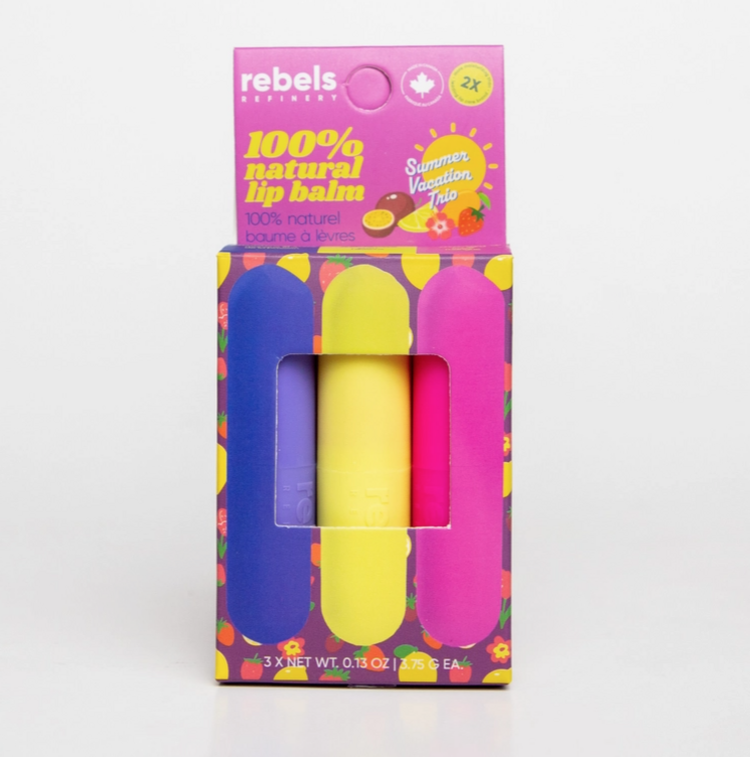 Rebels 3Pack Vacation Lip Set