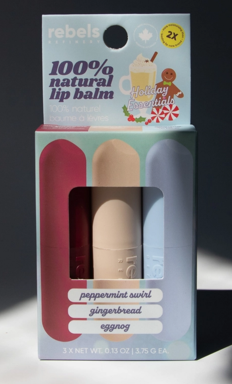 Rebels 3 Pack Holiday Lip Set