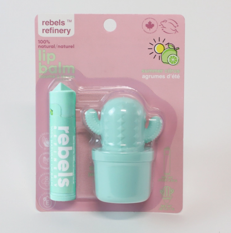 Rebels 2 Pack Cactus Lip Balm