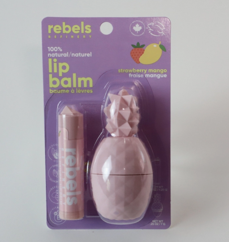 Rebels 2 Pack Pineapple Lip Balm