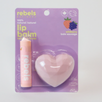 Rebels 2 Pack Heart Lip Balm