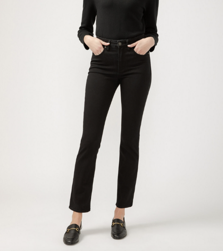 Silver Jeans Co. Avery Straight Black