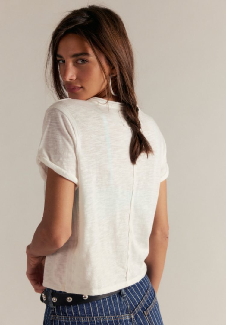 Free People Take 2 Tee Ivory