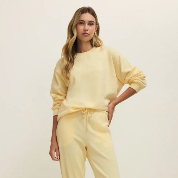 Z Supply Boyfriend Sweatshirt Sun