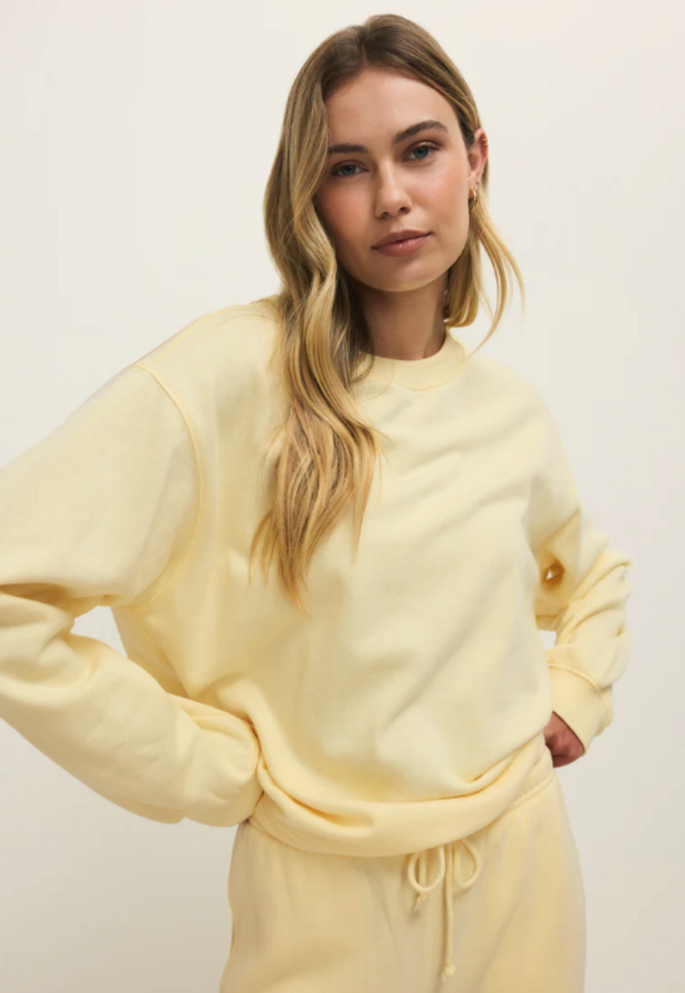 Z Supply Boyfriend Sweatshirt Sun