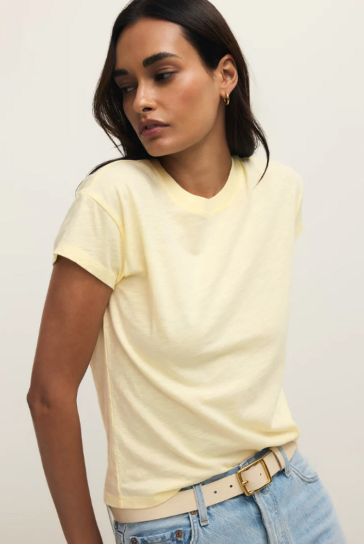 Z Supply Slub Tee Pineapple