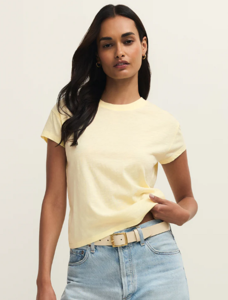 Z Supply Slub Tee Pineapple