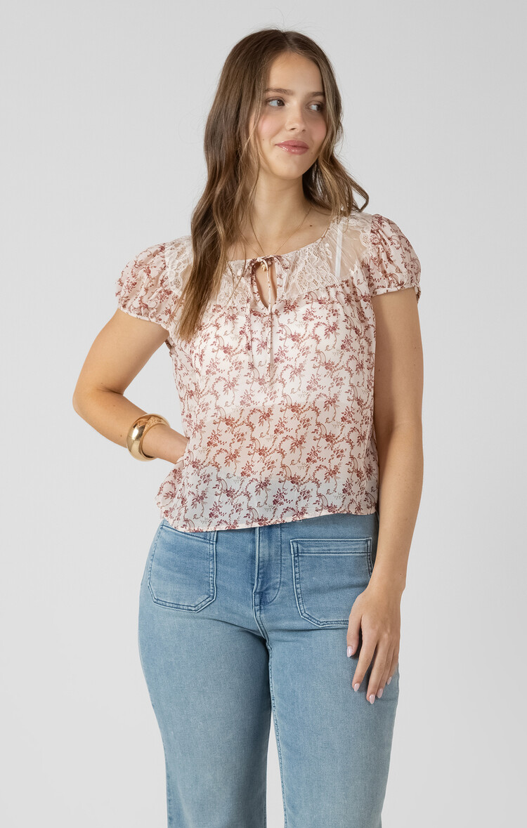 Dex Floral Vine Top