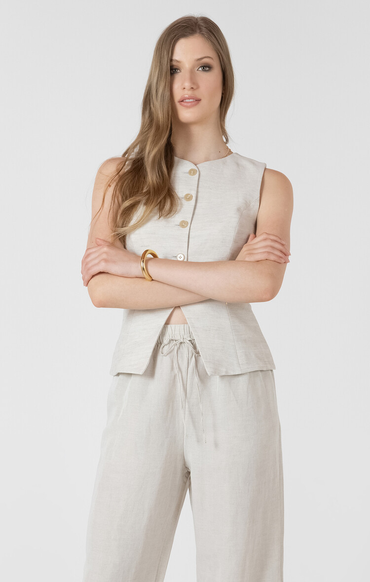 Dex Button Up Vest