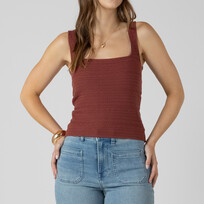 Dex Sienna Textured Tank