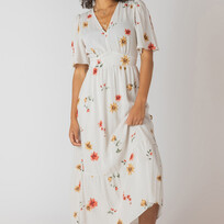 Room 34 Floral Mix Maxi Dress