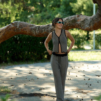 24 Colours Herring Knit Pant