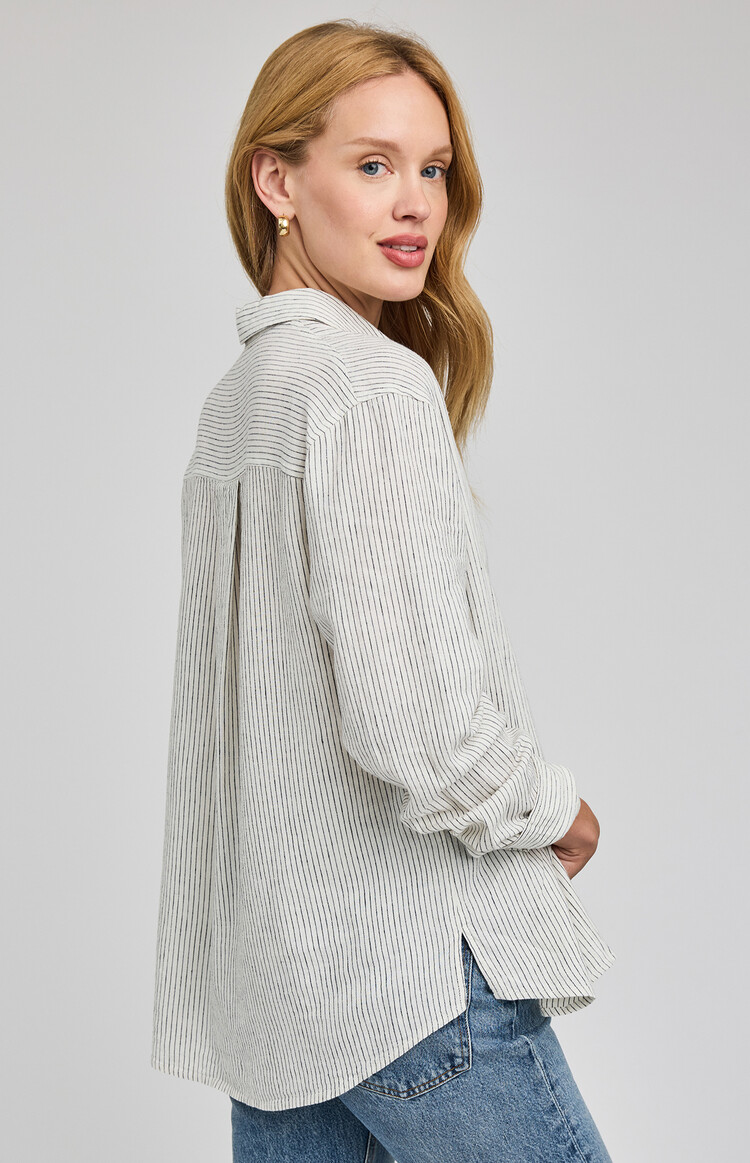 Gentle Fawn Dominique Top White Stripe