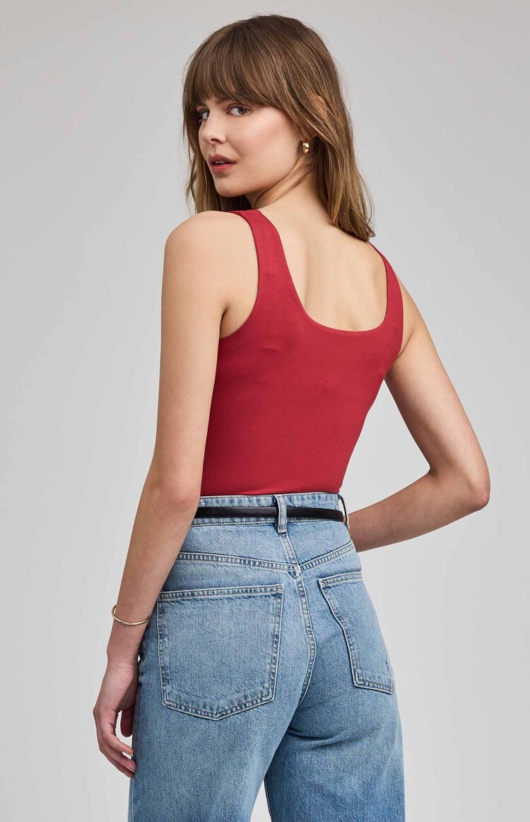 Gentle Fawn Blanche Tank Garnet