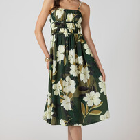 Dex Palm Blossom Dress