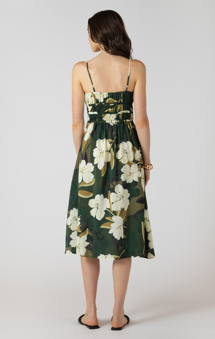 Dex Palm Blossom Dress