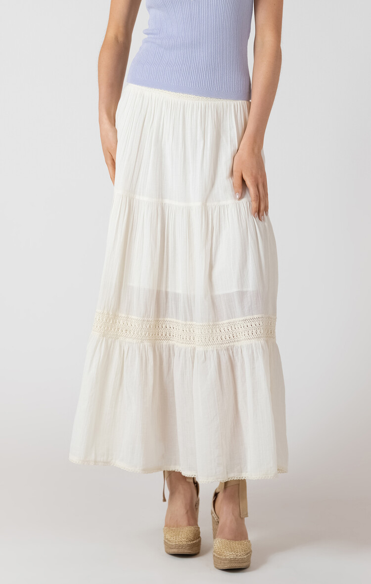 Dex Crochet Maxi Skirt