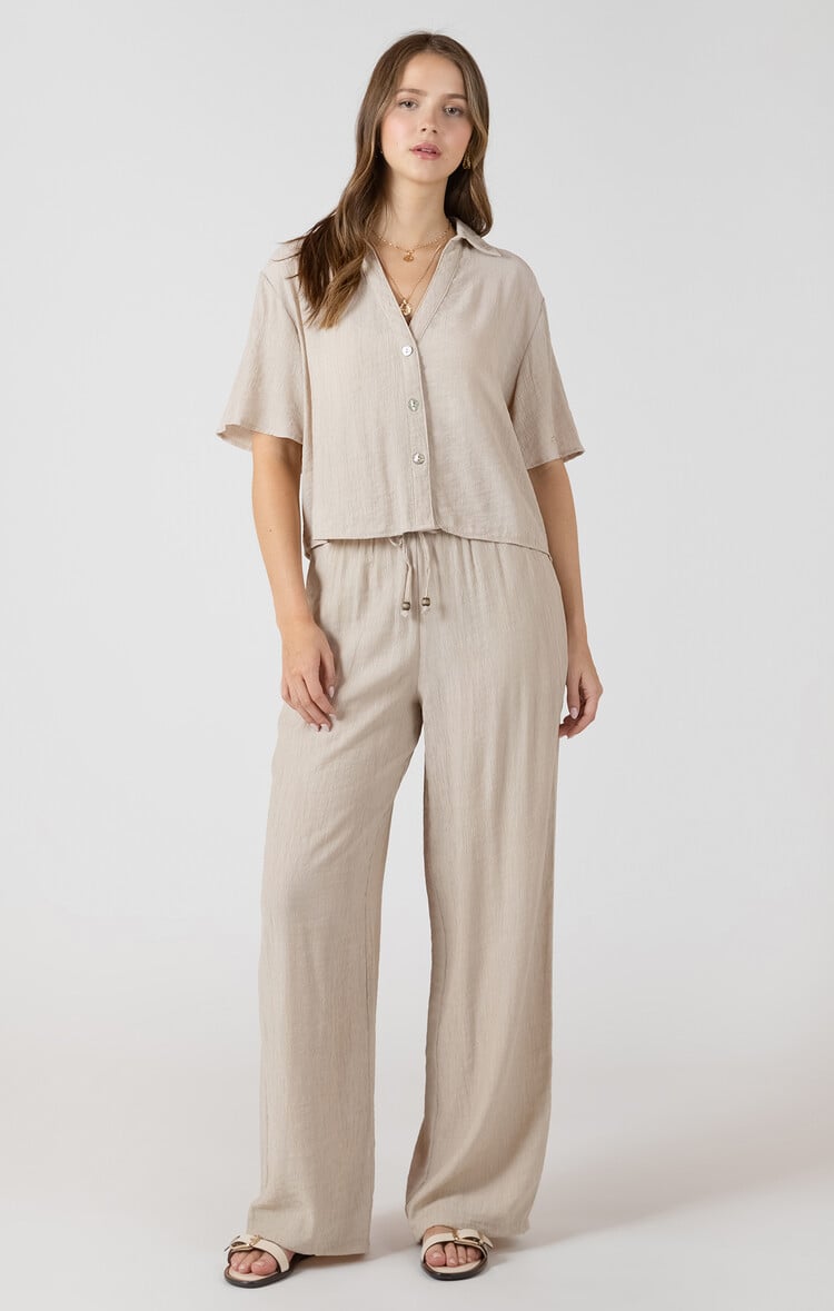Dex Drawstring Wide Pant