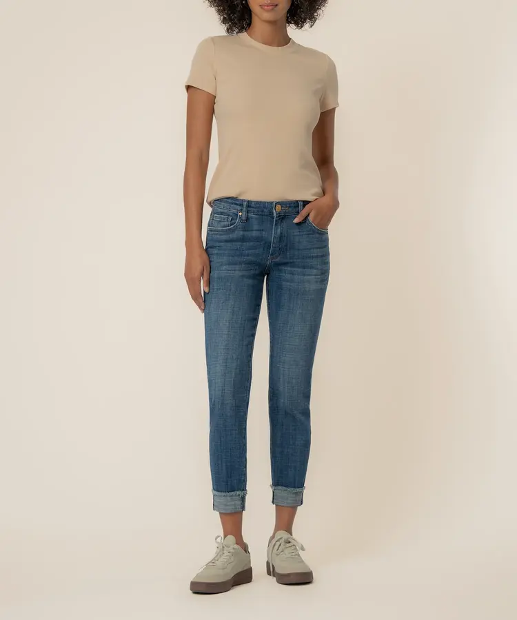 Kut from the Kloth Amy Mid Rise Crop