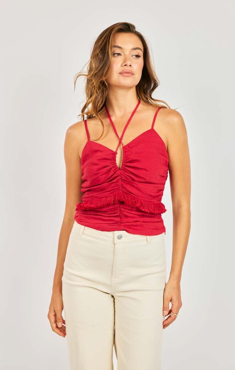 Sadie & Sage Erin Tassel Top