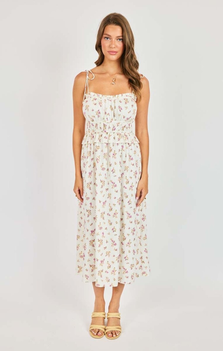 Sadie & Sage Bouquet Midi Dress