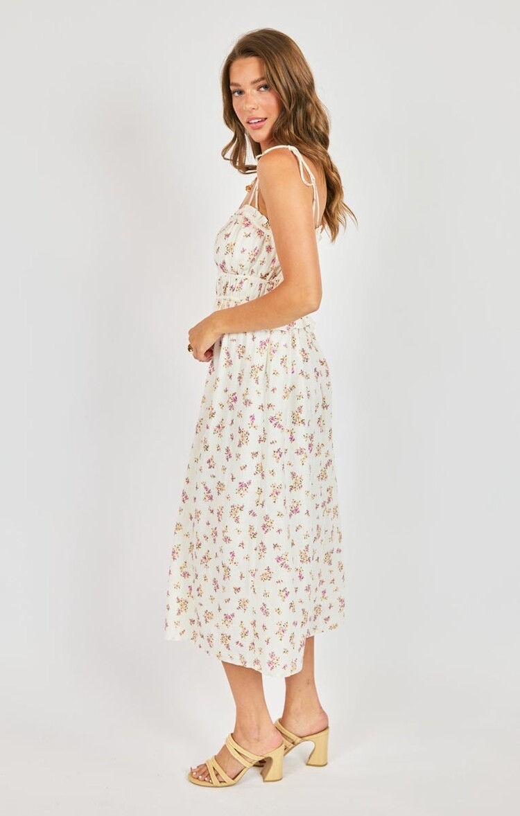 Sadie & Sage Bouquet Midi Dress