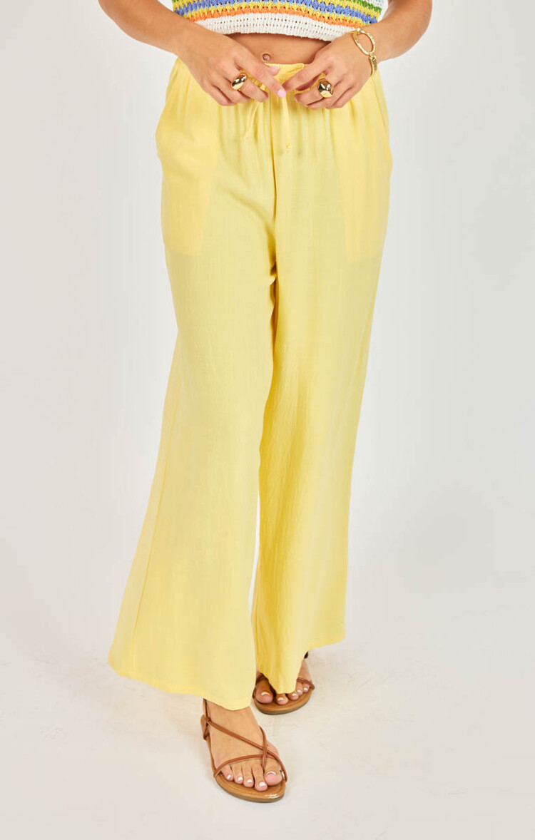 Sadie & Sage Sugarloaf Yellow Sugarloaf Pant