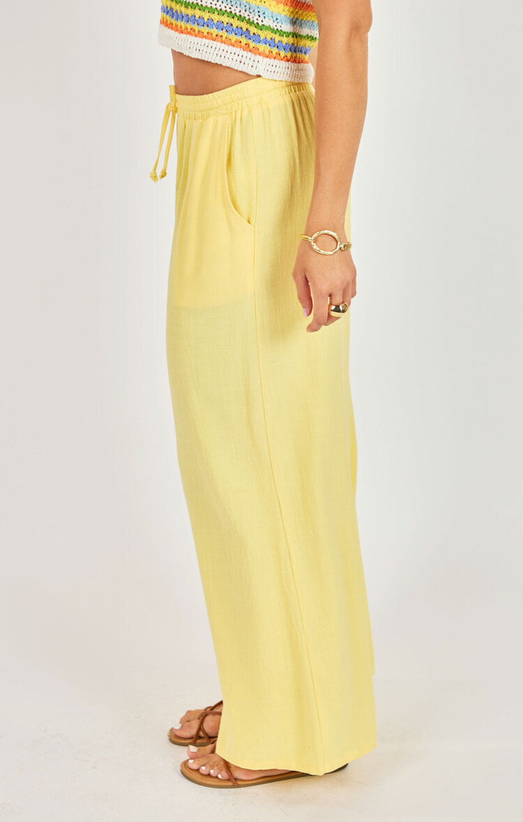 Sadie & Sage Sugarloaf Yellow Sugarloaf Pant