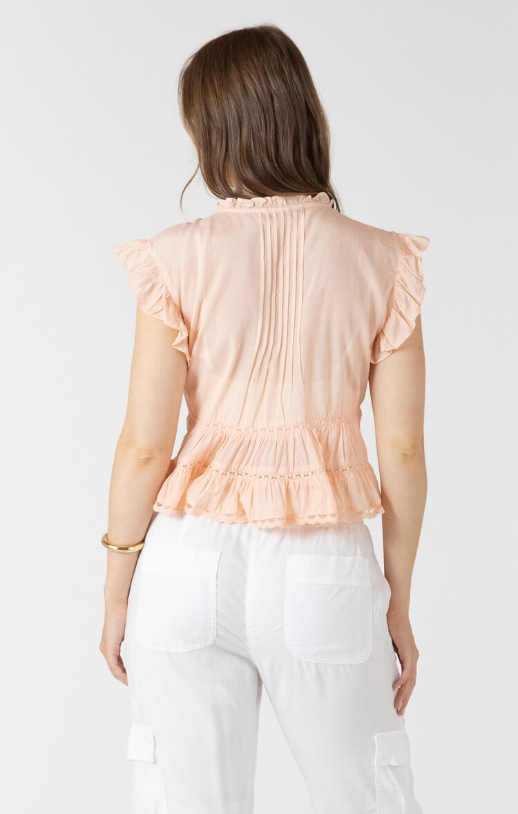 Dex Peach Fizz Blouse