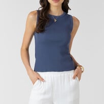 Dex Blue Waffle Tank