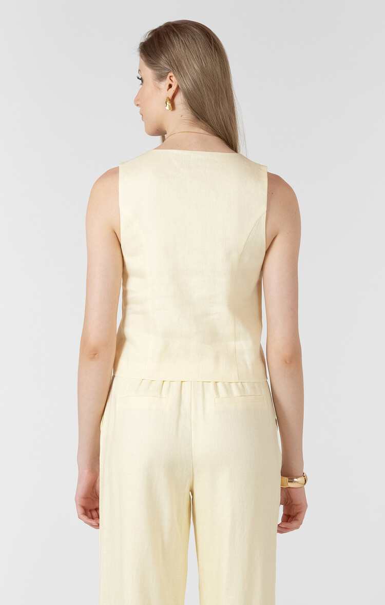 Black Tape Lemon Butter Top