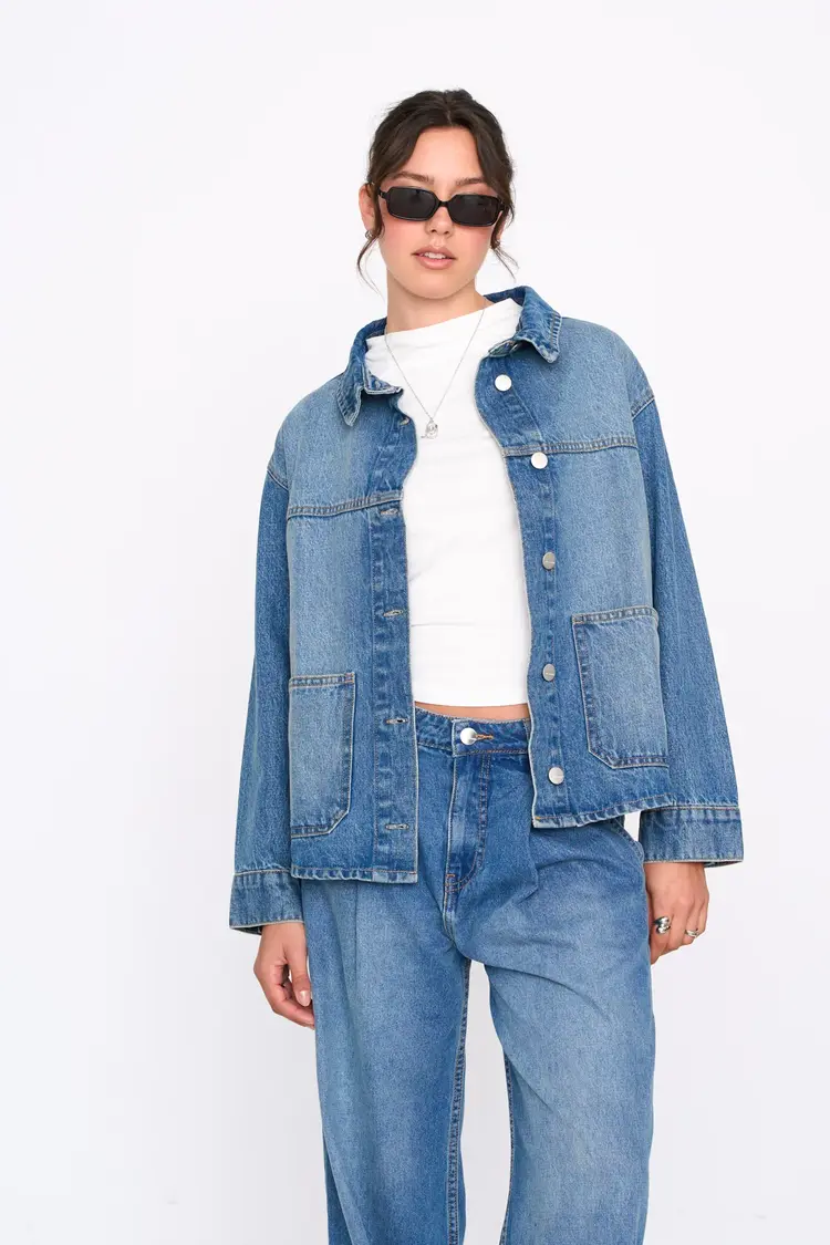 24 Colours Denim Jacket