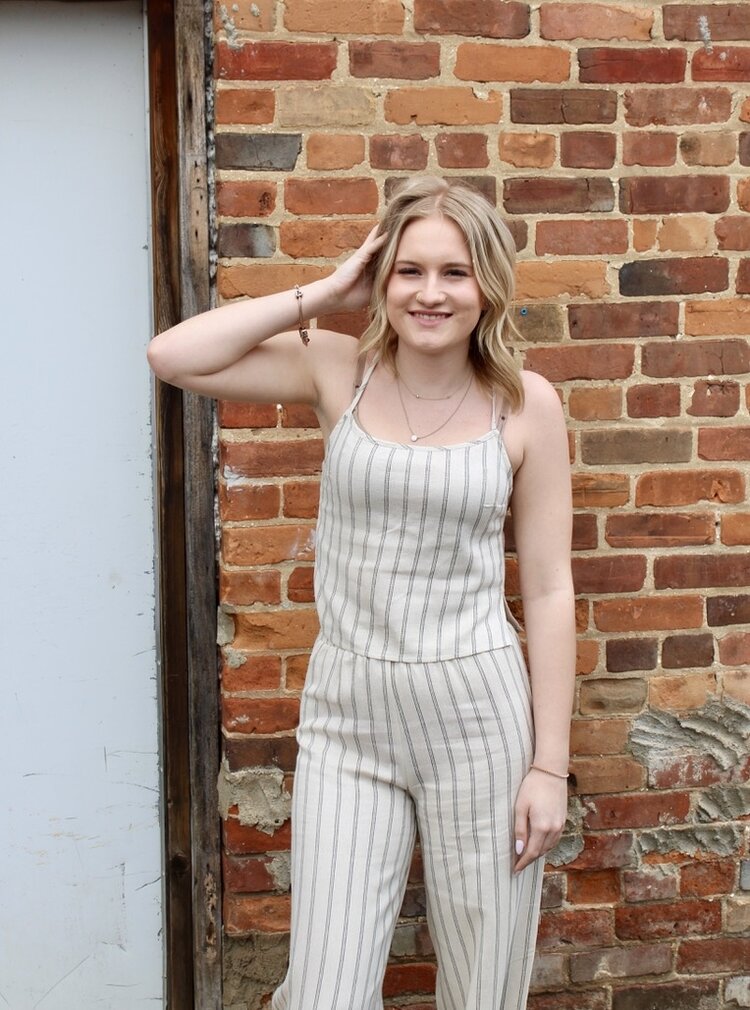 24 Colours Stripe Top