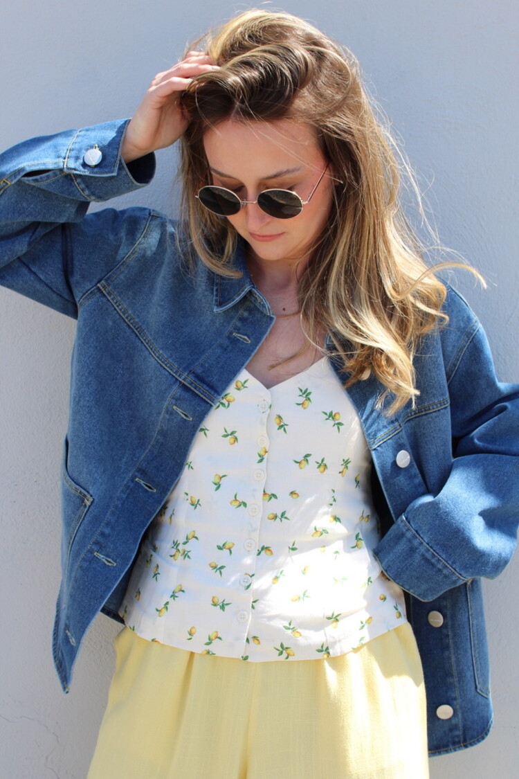 24 Colours Denim Jacket