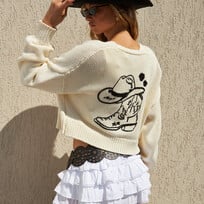 John + Jenn Texas 2 Step Cardi