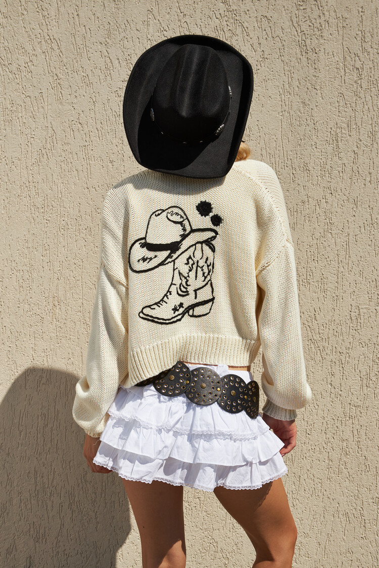 John + Jenn Texas 2 Step Cardi