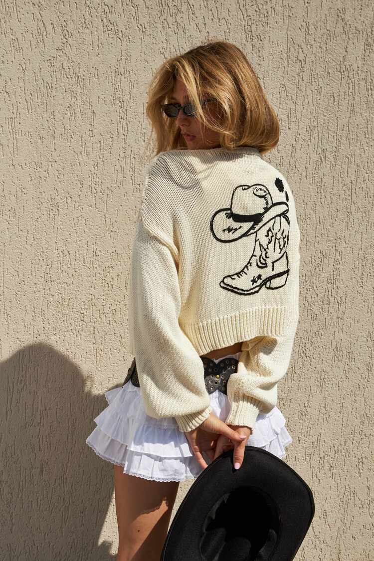 John + Jenn Texas 2 Step Cardi