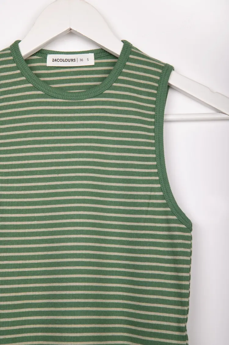24 Colours Stripe Tank