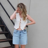 24 Colours Tie Vest Top