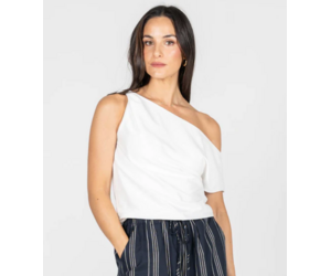 Twist Shoulder Top - Clothz