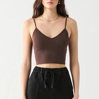 Dex Bra Tank- Brown