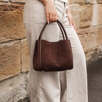 Louenhide Steffie Mini Tote-Chocolate