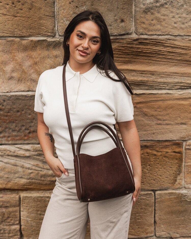 Louenhide Steffie Mini Tote-Chocolate