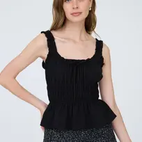 Ruffled Tank Top