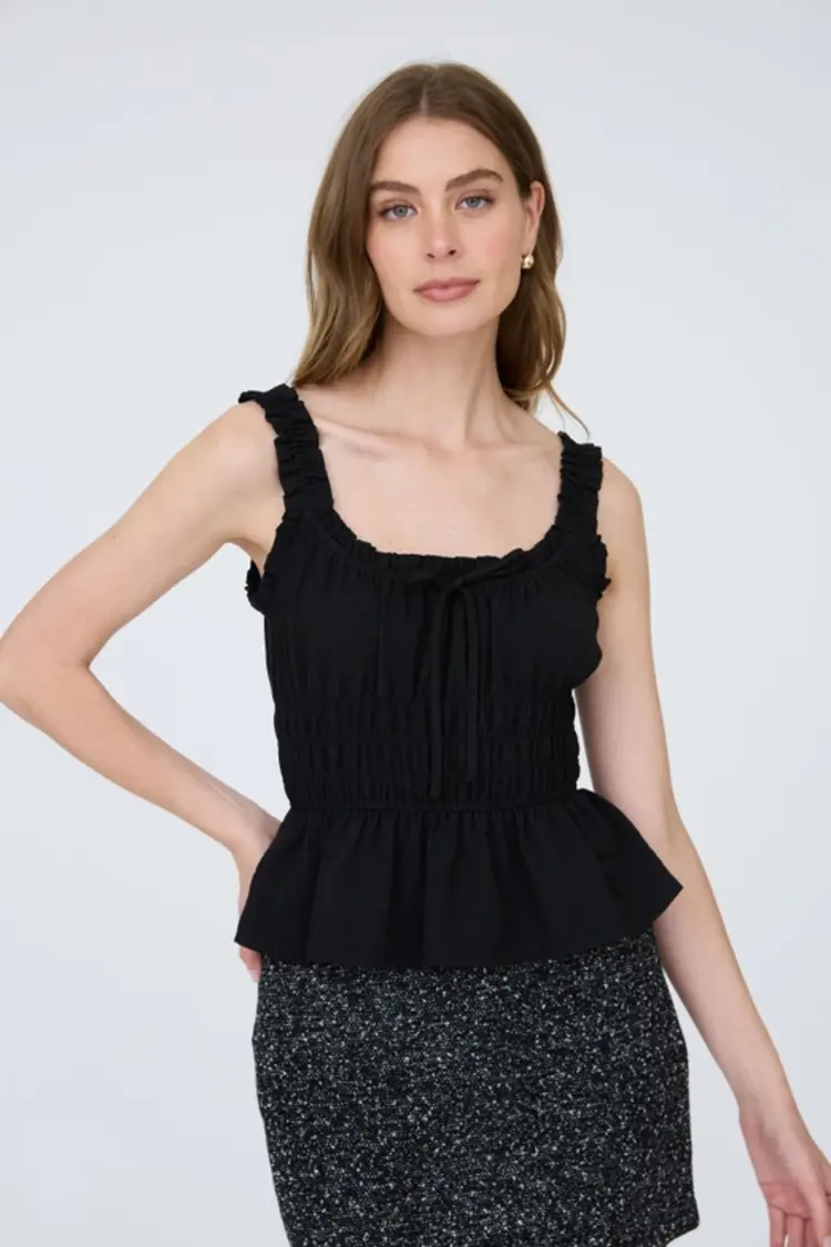 Ruffled Tank Top