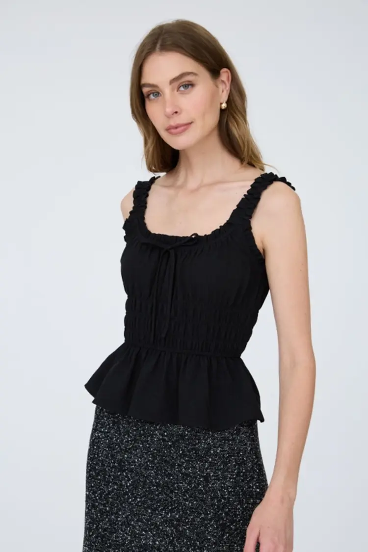 Ruffled Tank Top