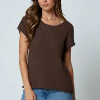 Sweater Top Chocolate