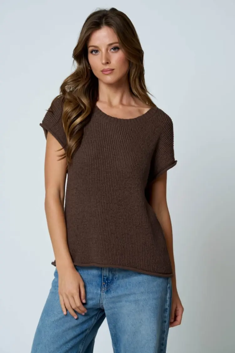 Sweater Top Chocolate